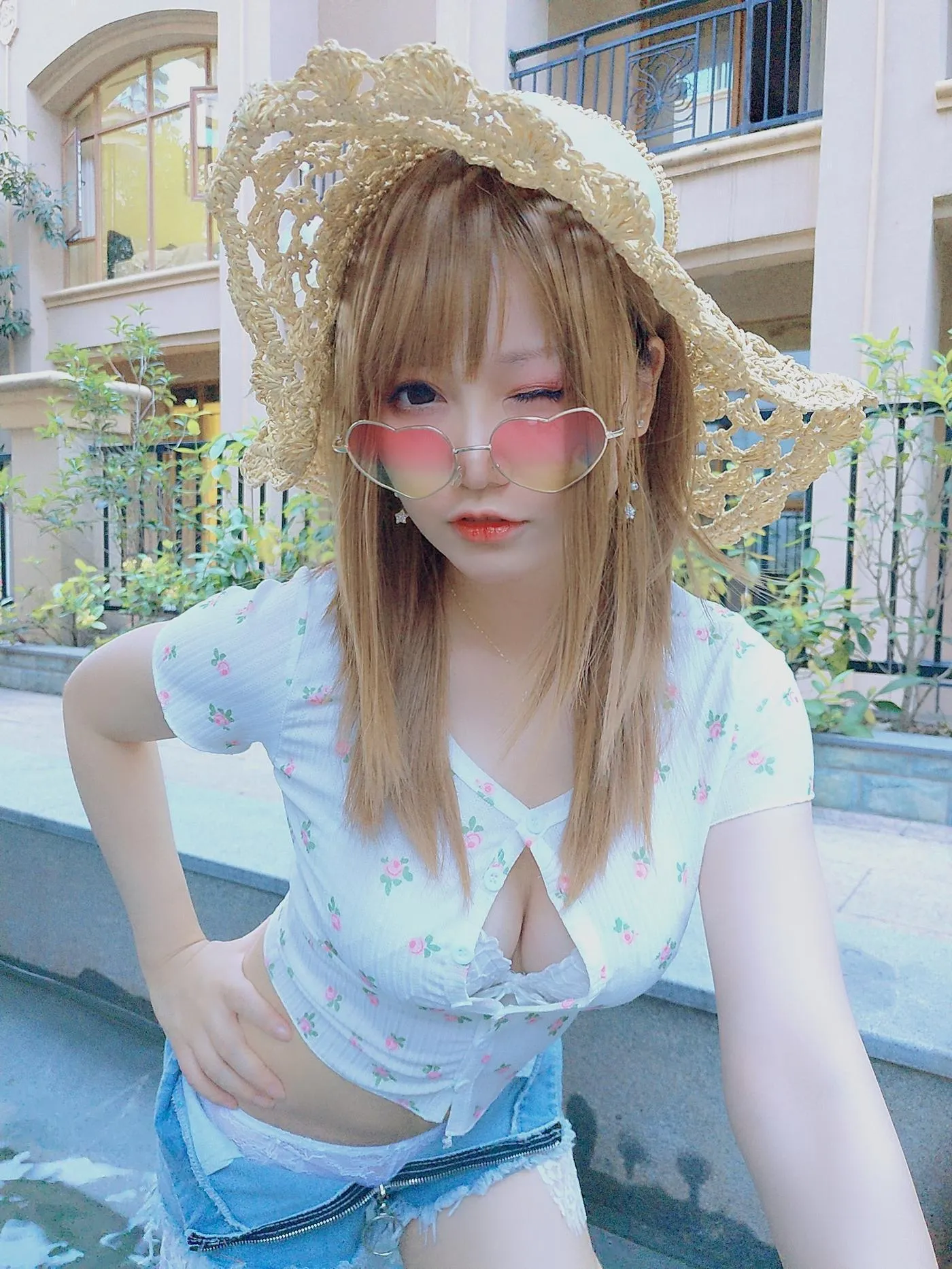 Nyako喵子 – NO.27 温泉蕾丝睡衣-自拍 [60P]插图4